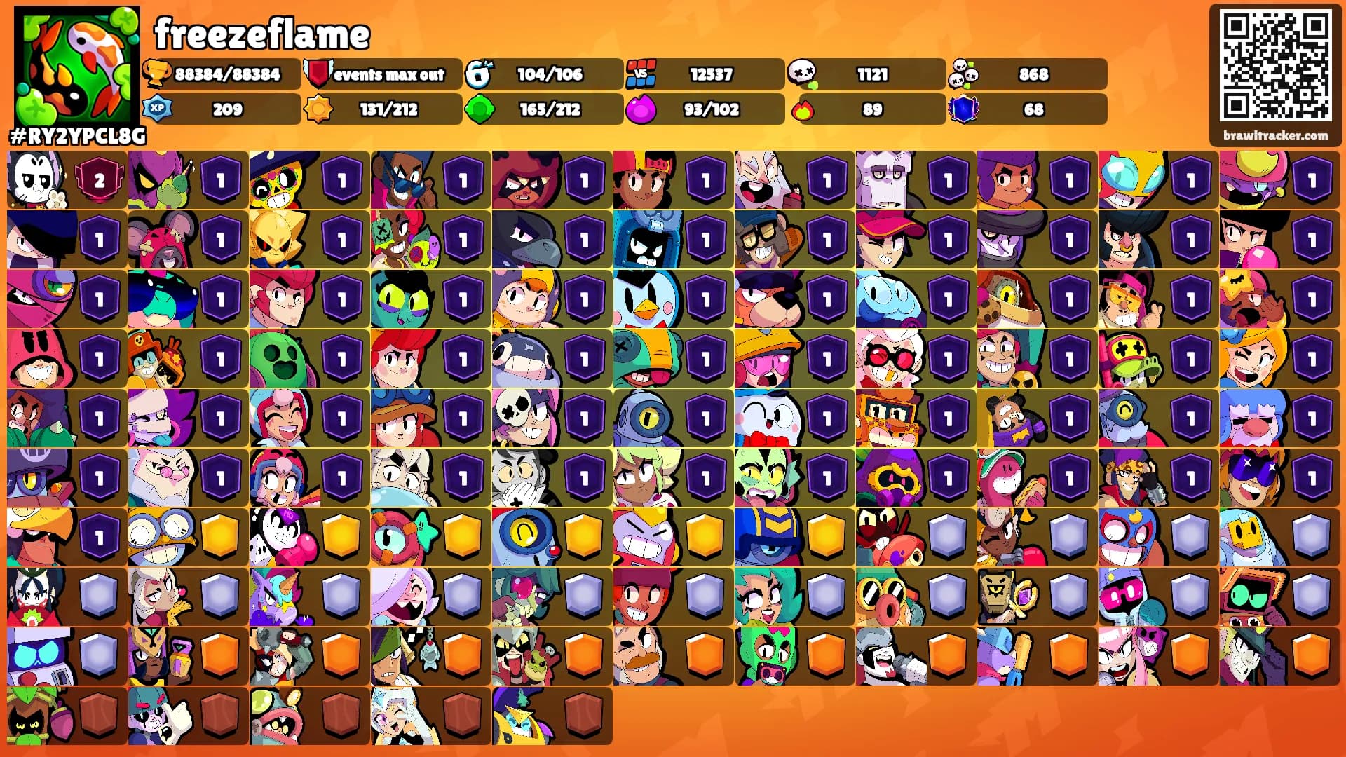 freezeflame's Ranks