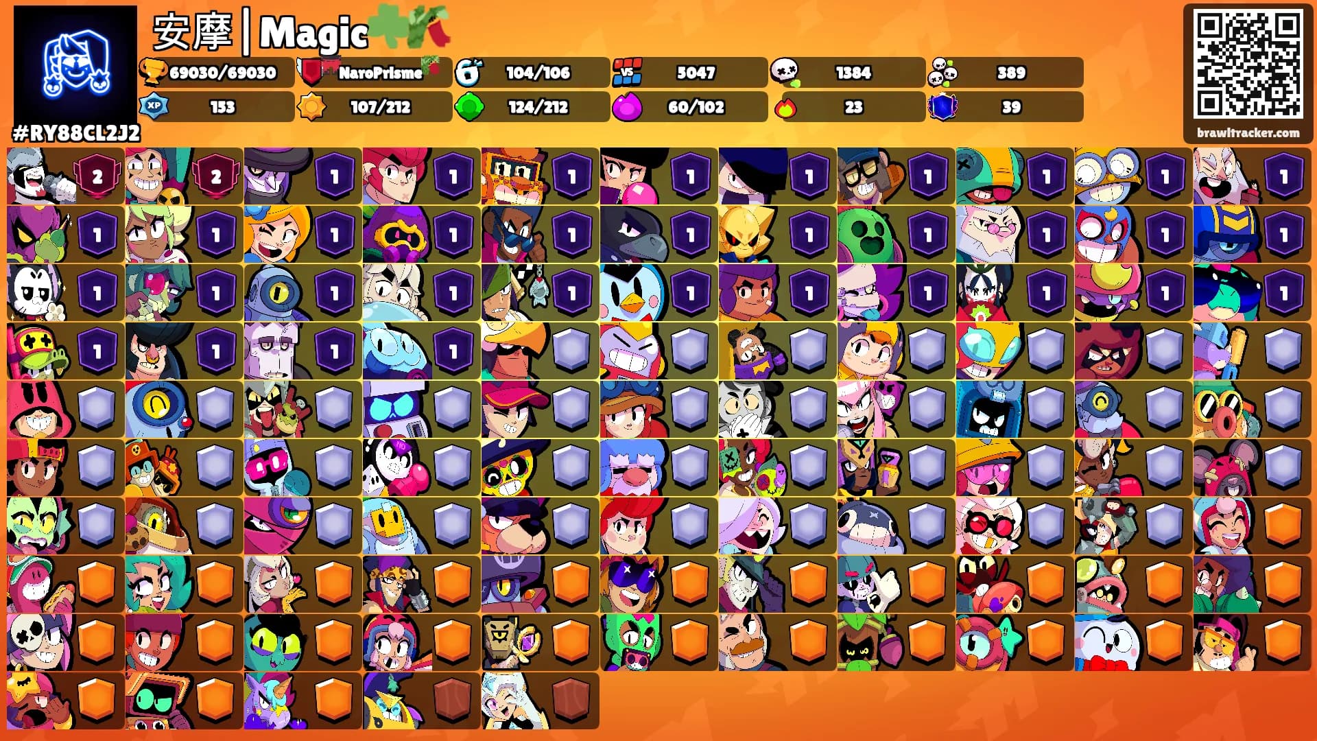 安摩|Magic☘️🎋's Ranks