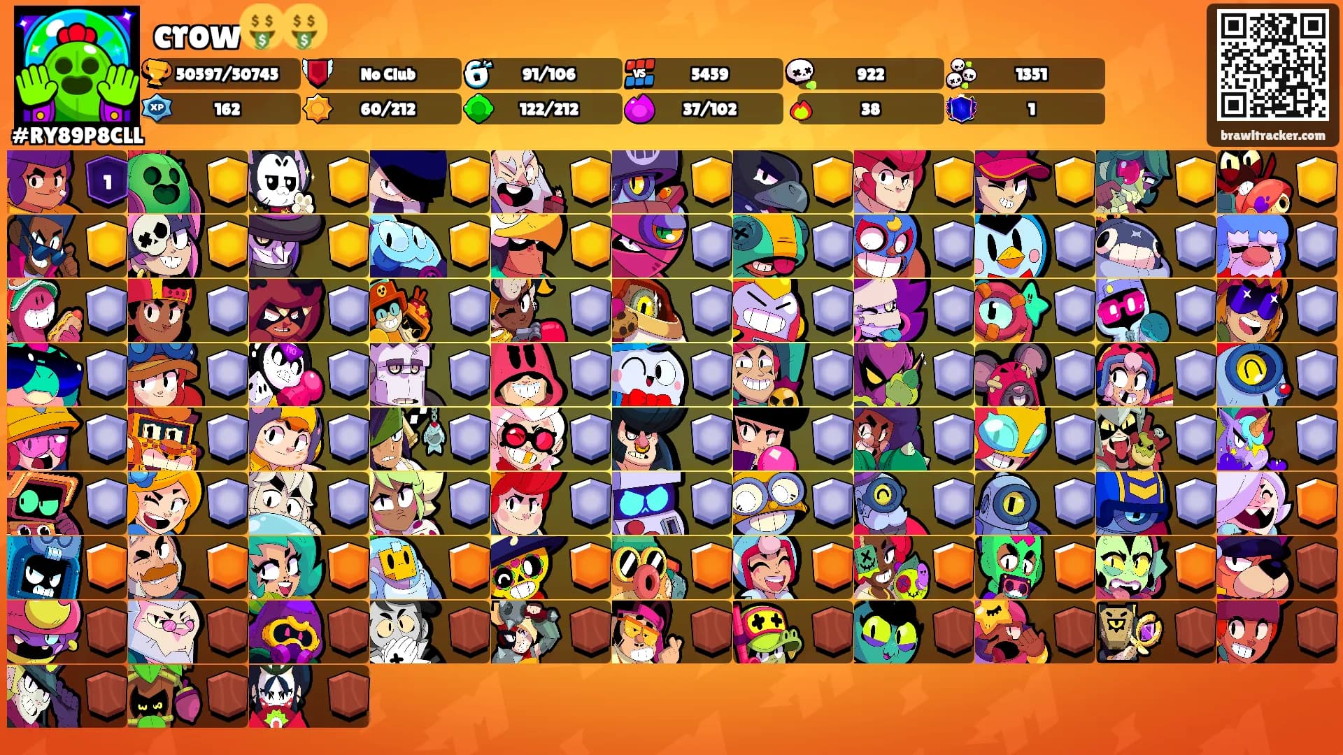 crow🤑🤑's Ranks