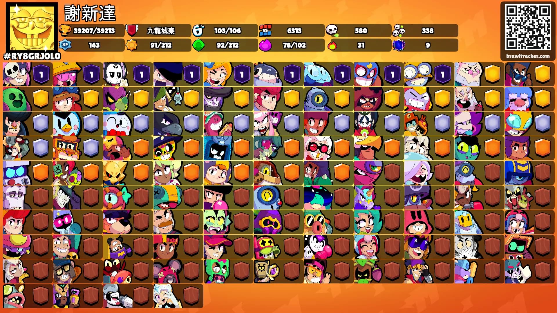 謝新達's Ranks