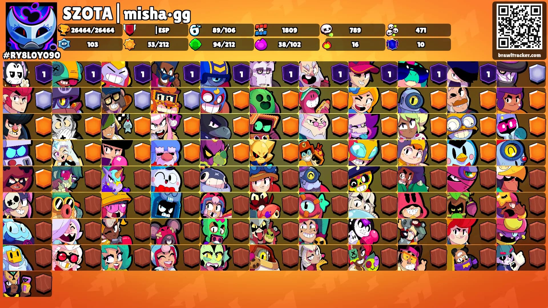 SZOTA|misha•gg's Ranks