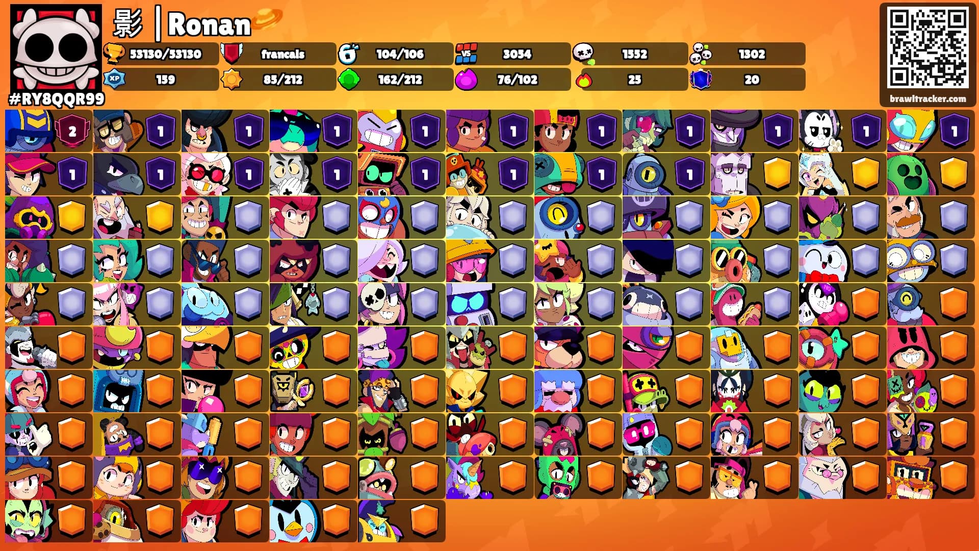 影 |Ronan🪐's Ranks