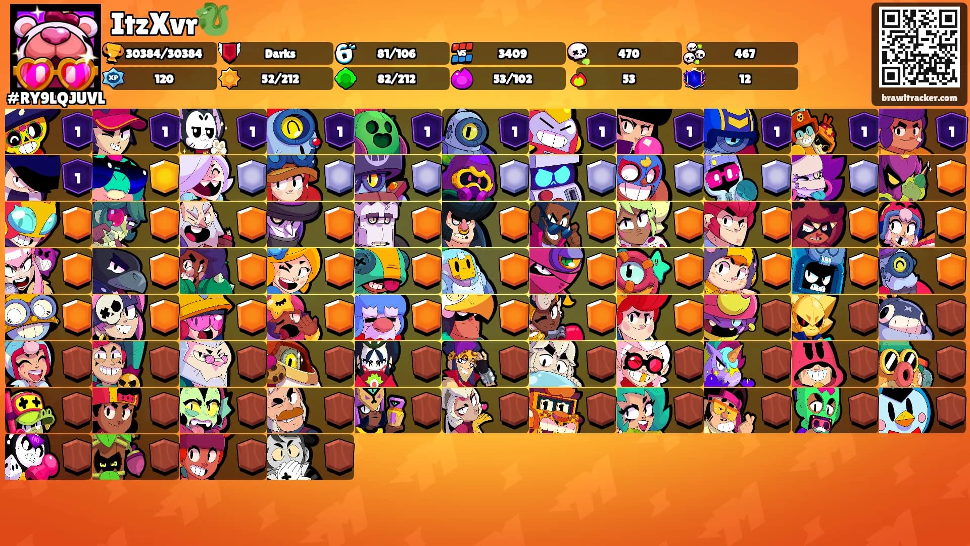 ItzXvr🐉's Ranks