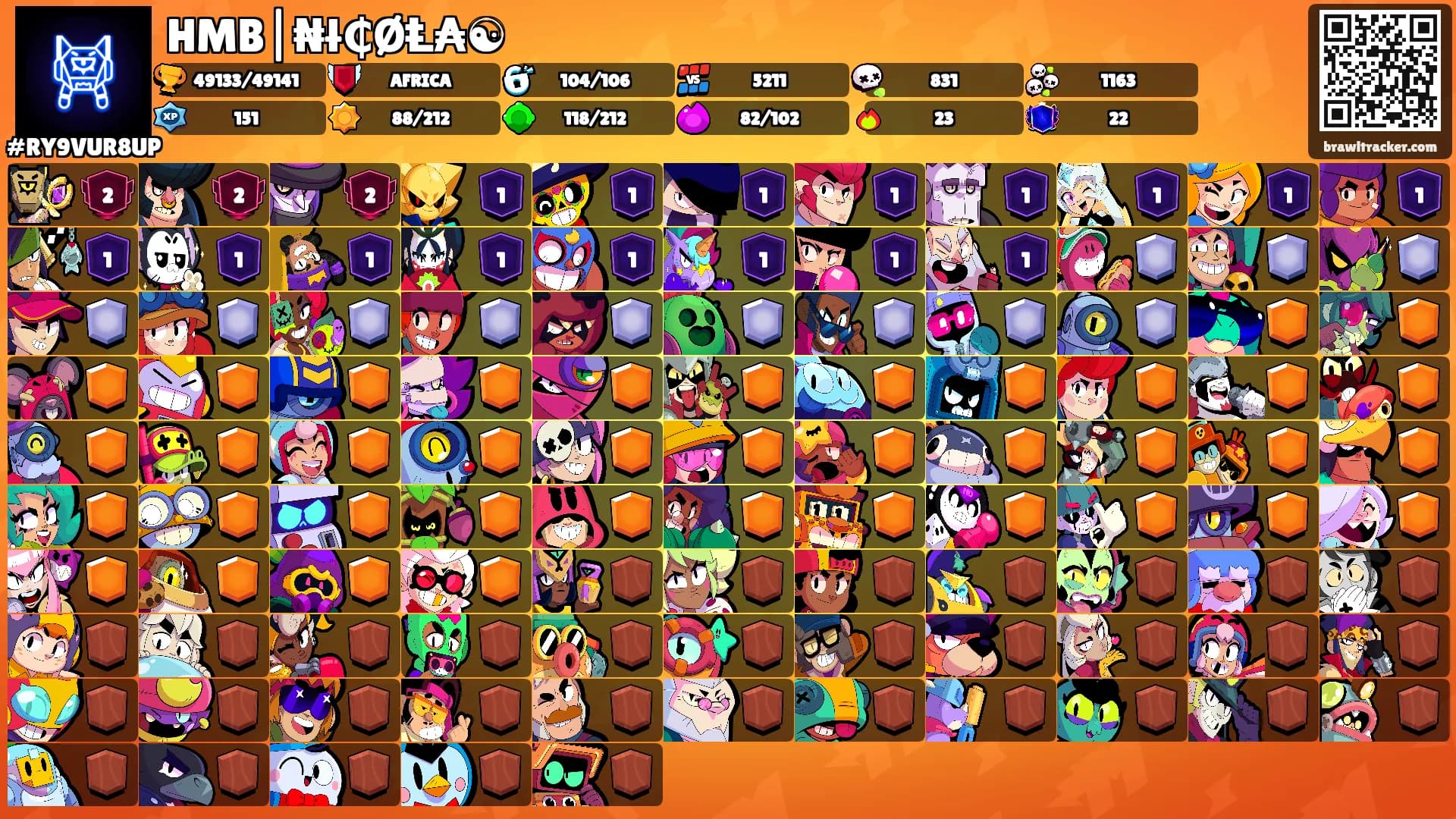 HMB|₦ł₵ØⱠ₳☯'s Ranks