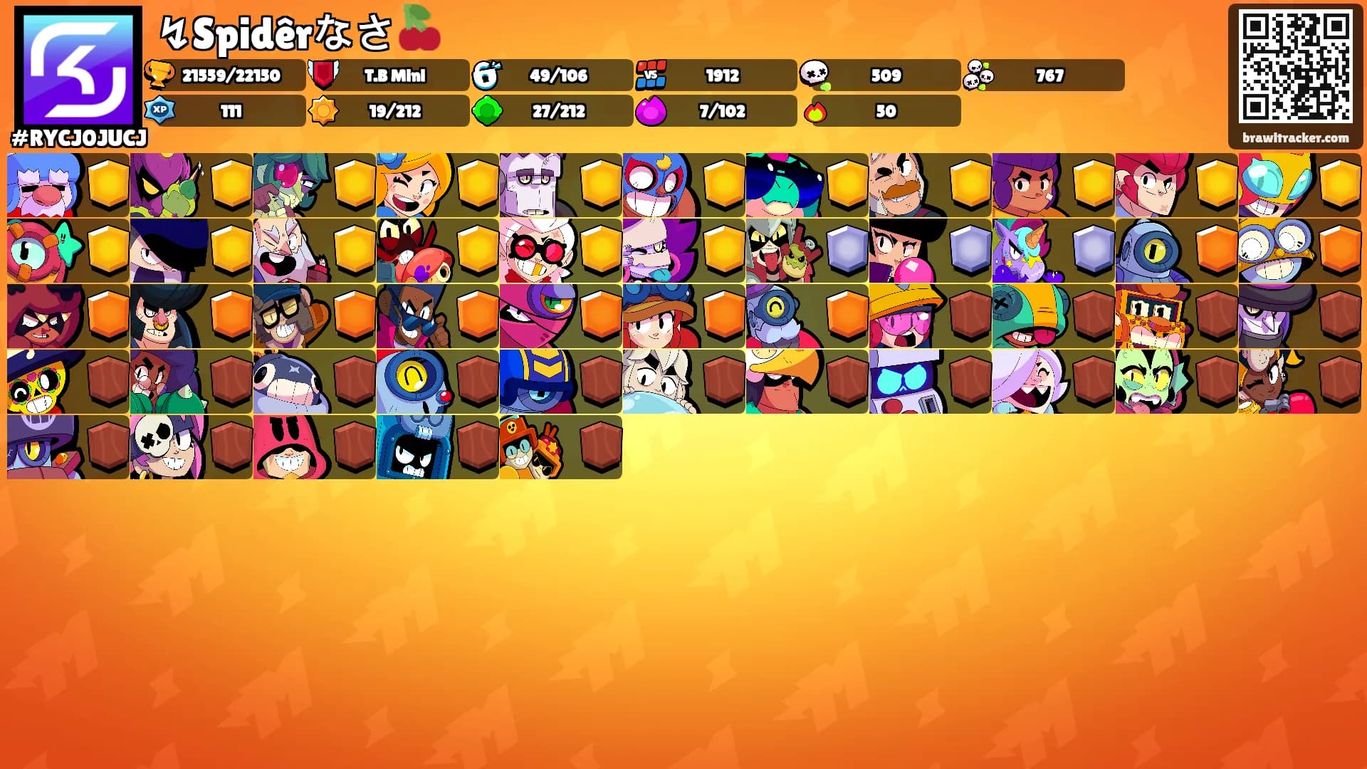 ↯Spidêrなさ🍒's Ranks