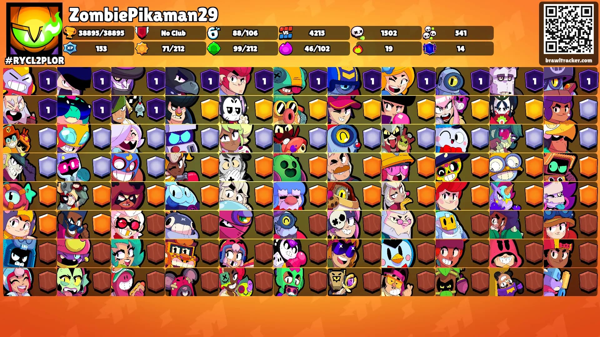 ZombiePikaman29's Ranks