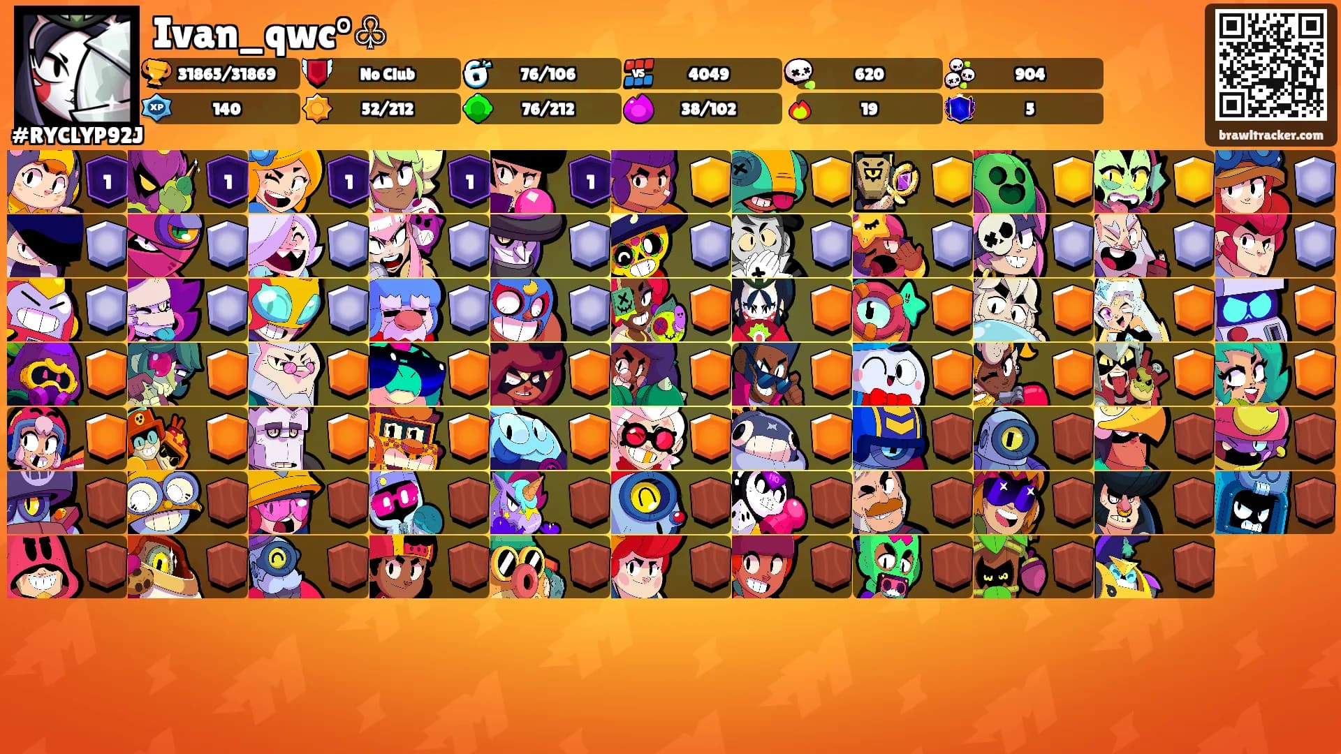 Ivan_qwc°♧'s Ranks