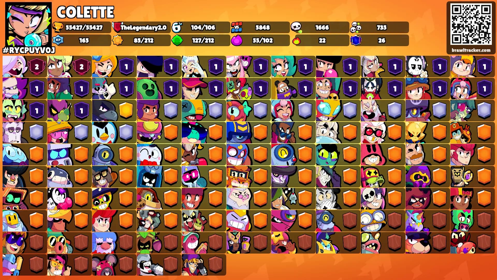 COLETTE's Ranks