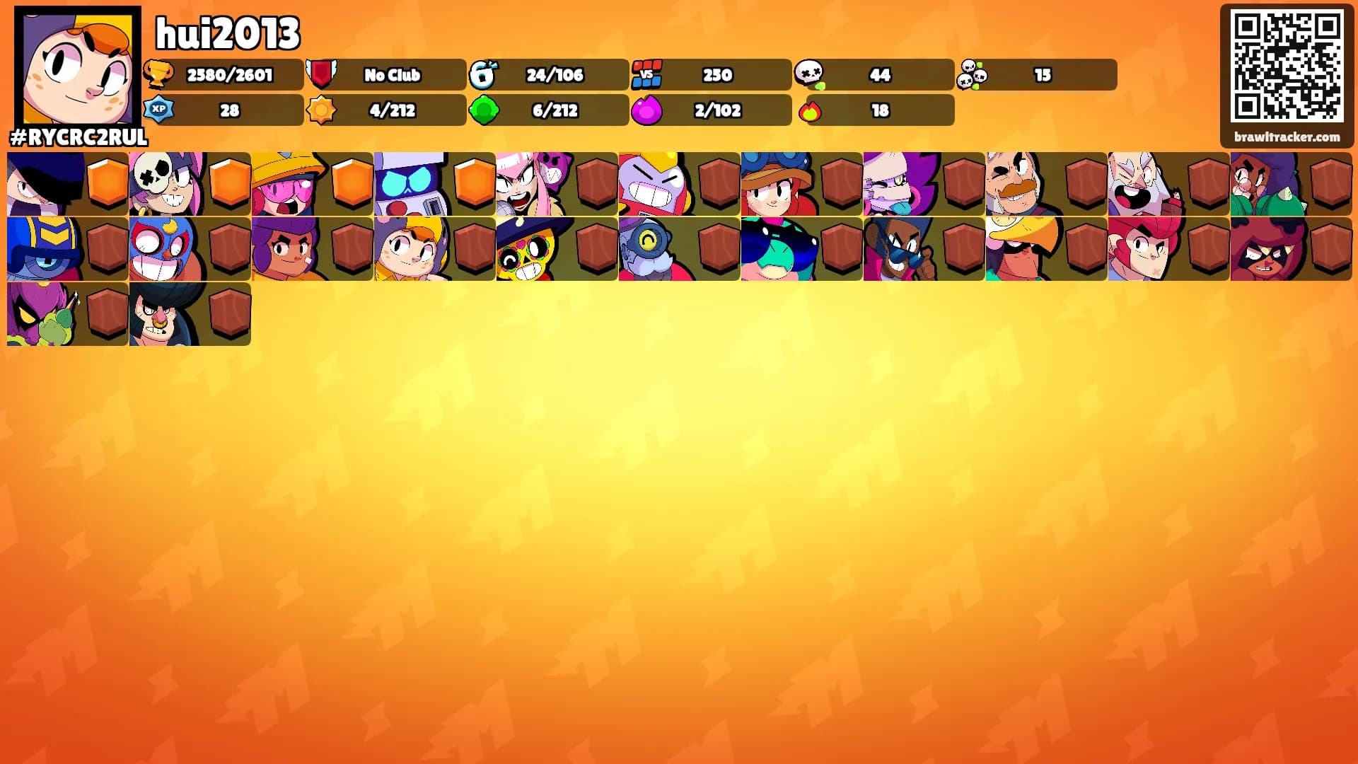 hui2013's Ranks
