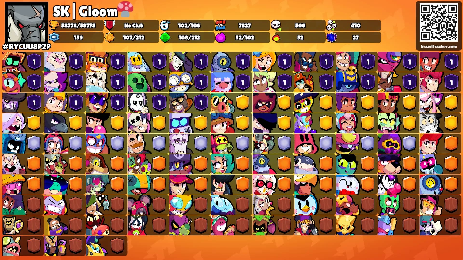 SK|Gloom🍄's Ranks