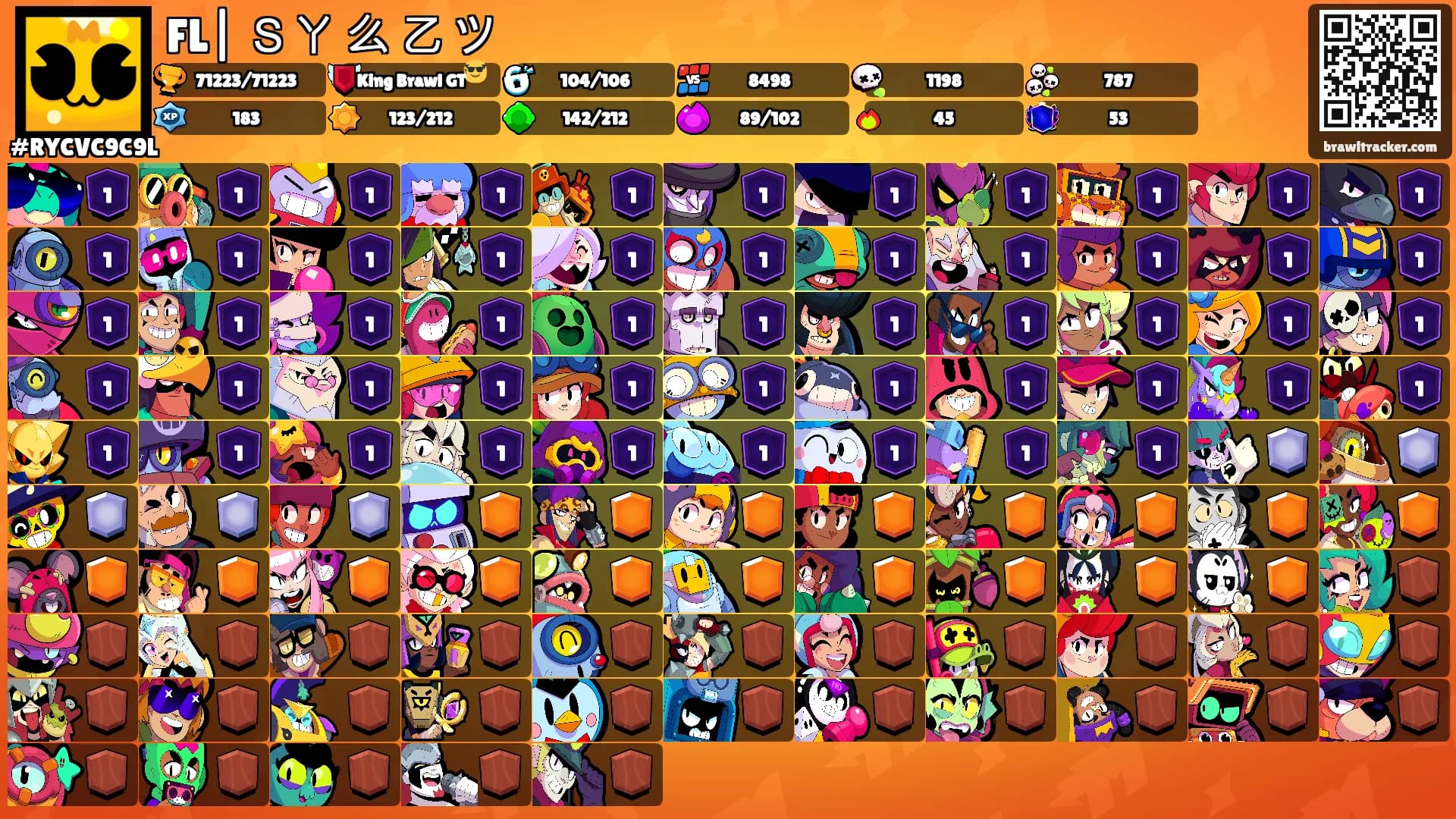 FL| Ｓㄚ 么 乙 ツ's Ranks
