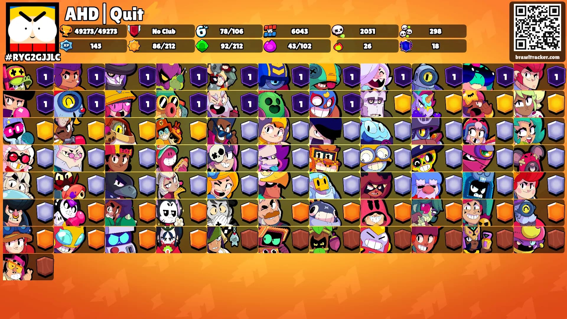 AHD|Quit⚡'s Ranks