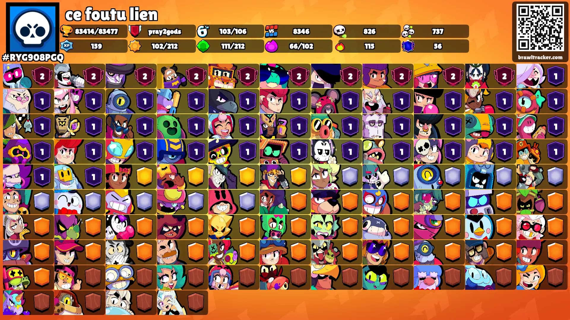 ce foutu lien's Ranks
