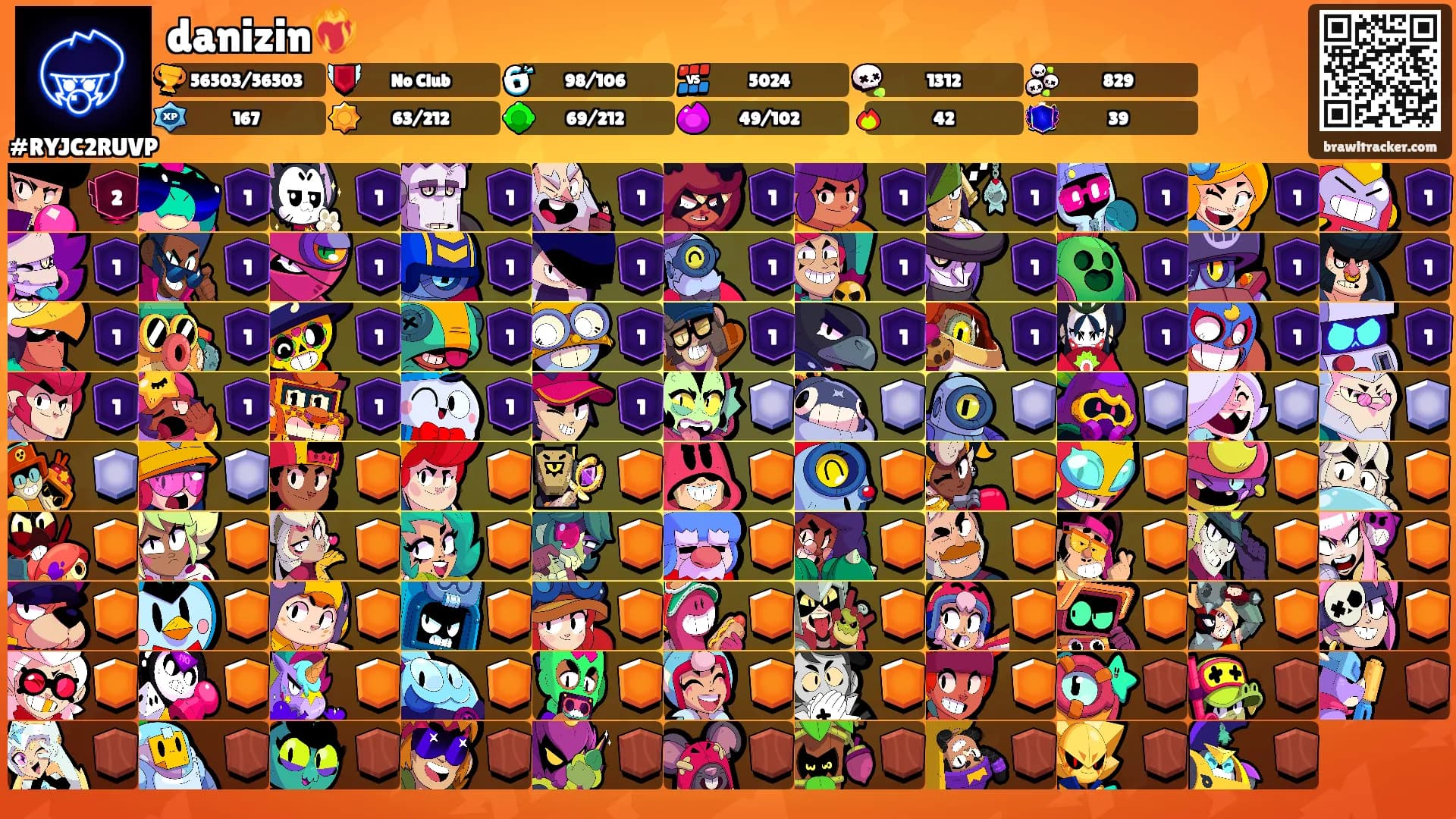 danizin❤️‍🔥's Ranks