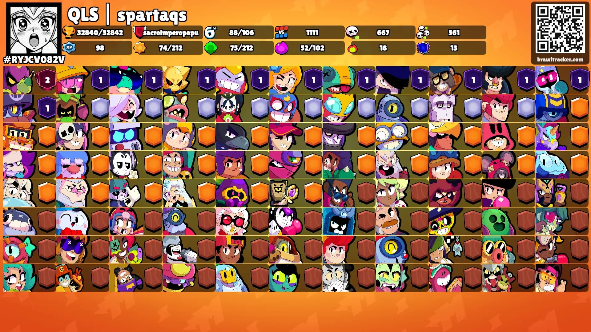 QLS | spartaqs's Ranks