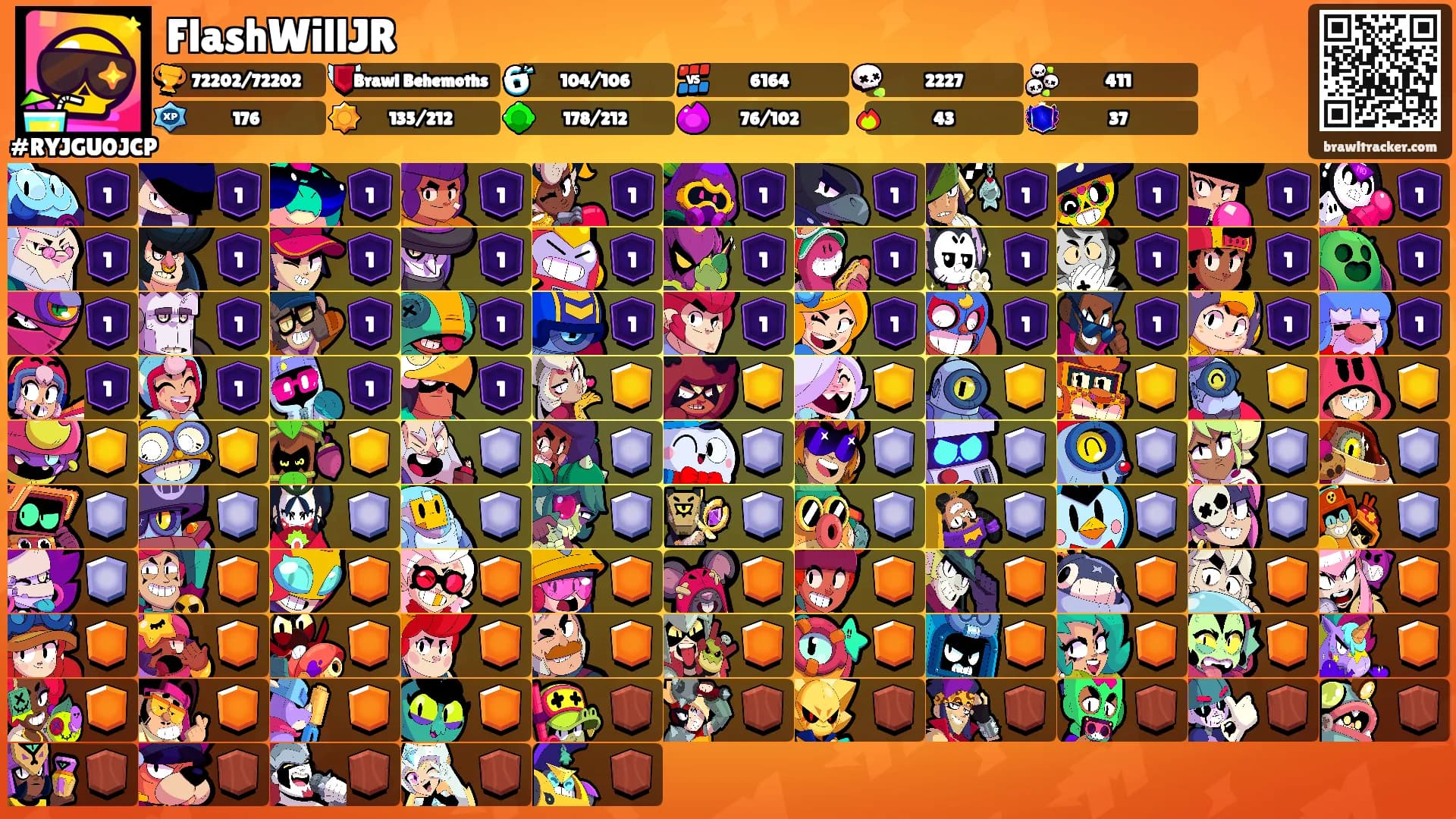 FlashWillJR's Ranks
