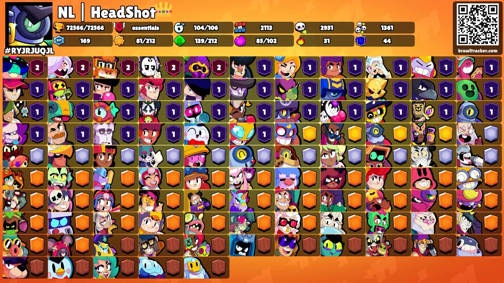 NL | HeadShot👑's Ranks