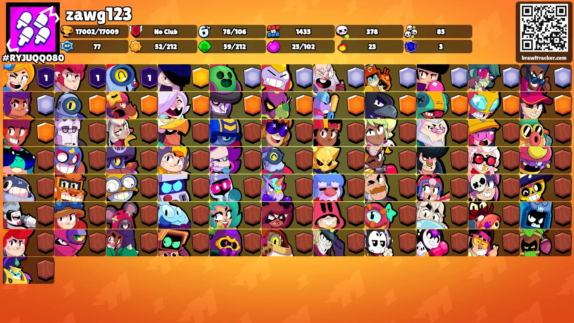 zawg123's Ranks