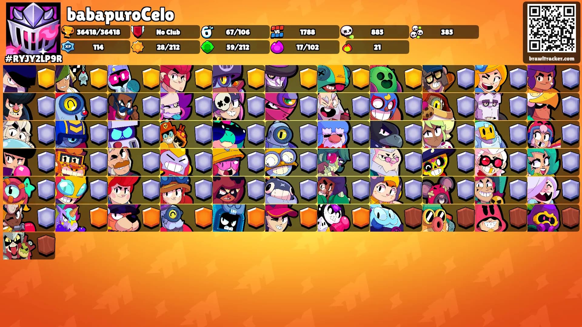 babapuroCelo's Ranks