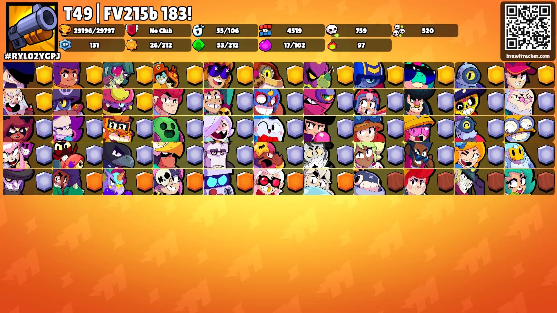 T49|FV215b 183!'s Ranks