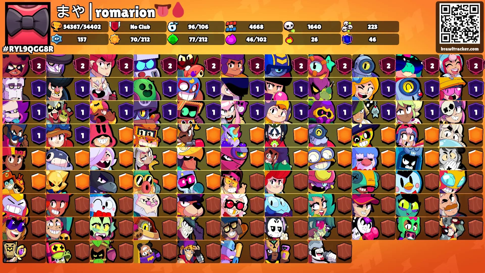 まや|romarion👅🩸's Ranks