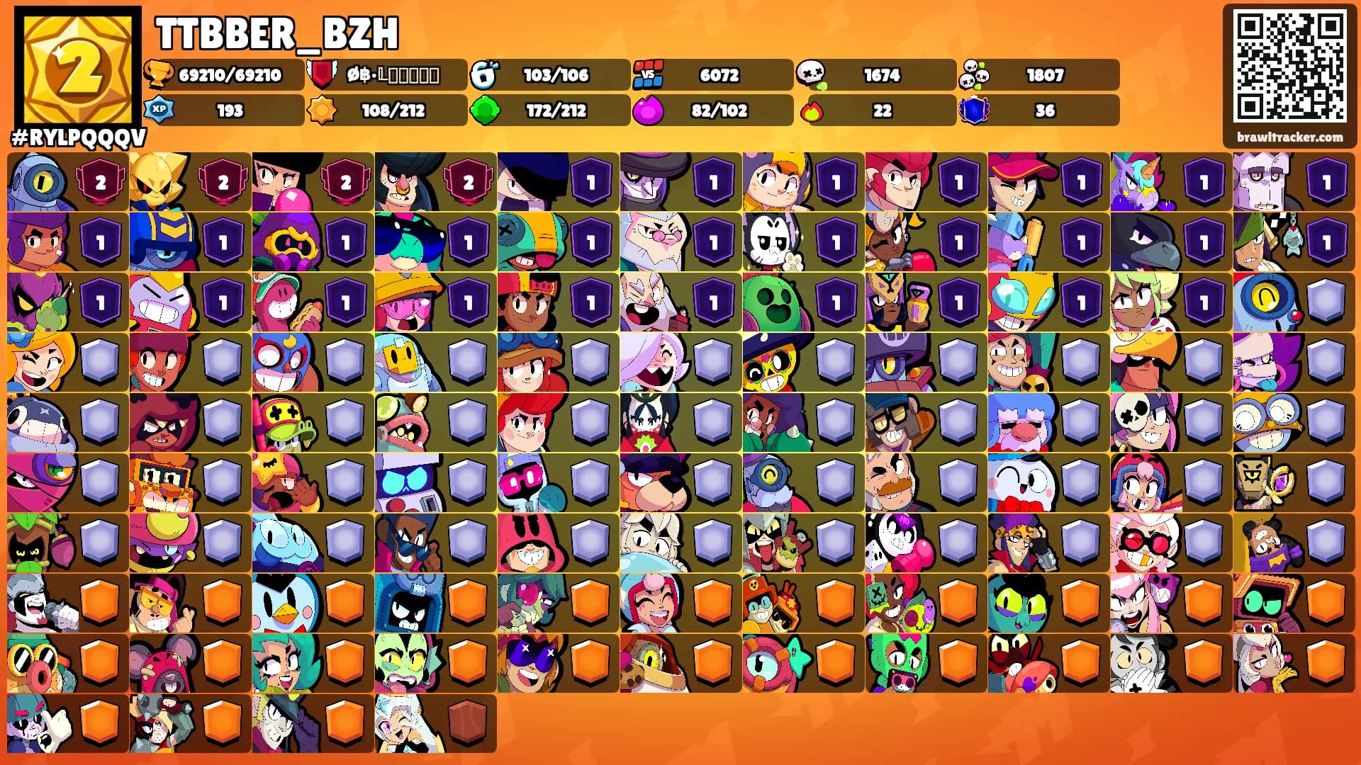TTBBER_BZH's Ranks