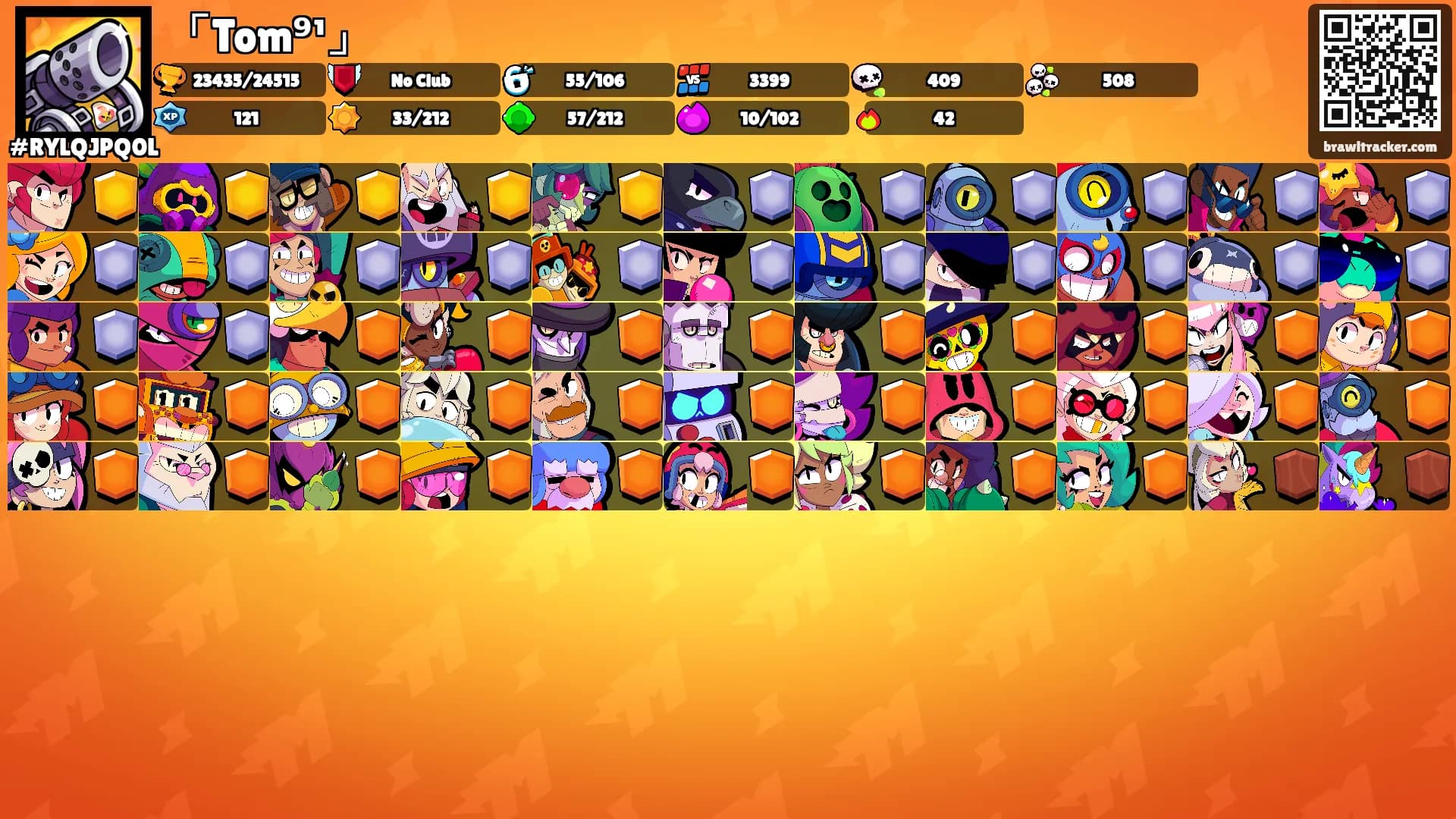 「Tom⁹¹」's Ranks
