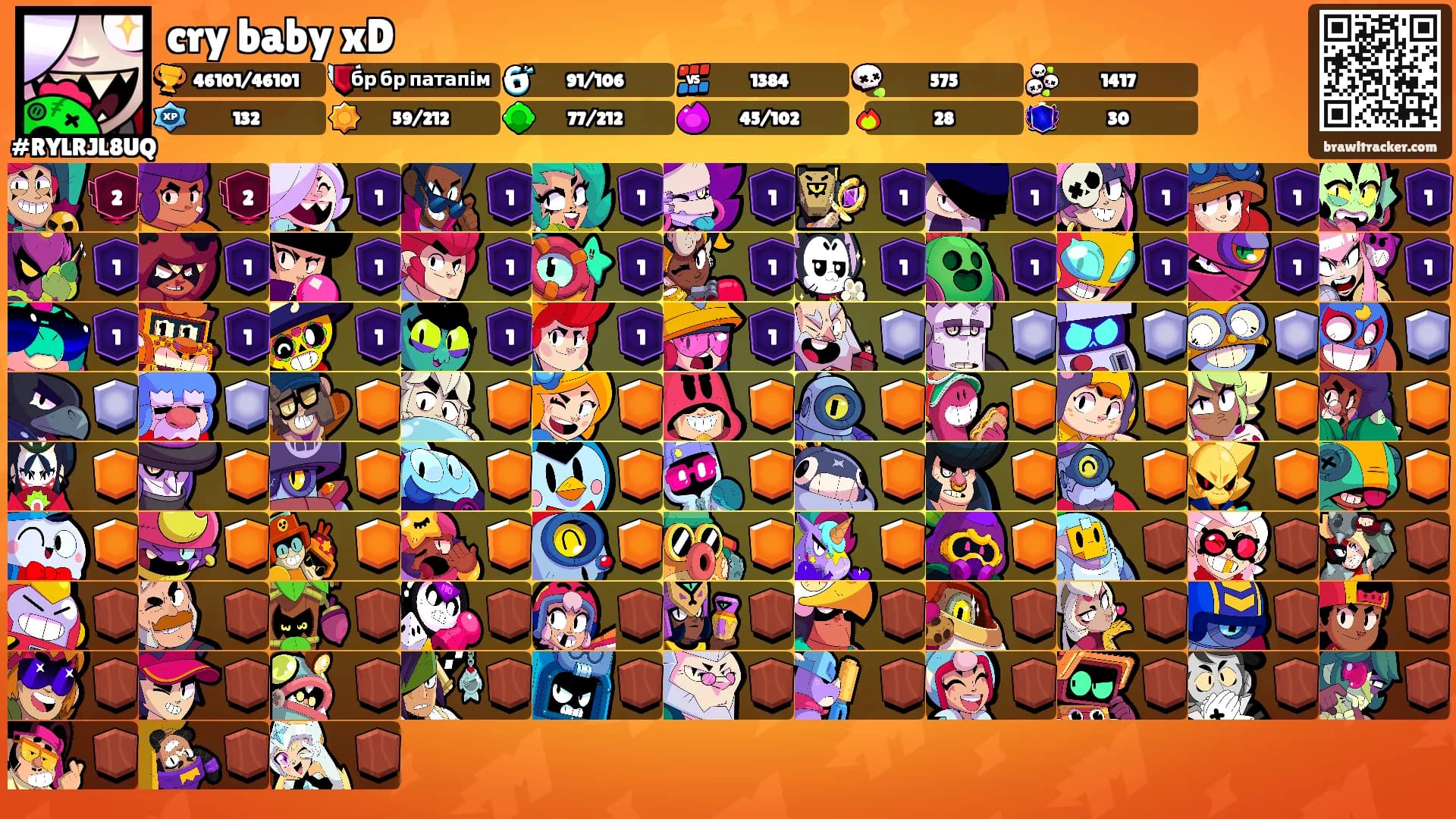 cry baby xD's Ranks