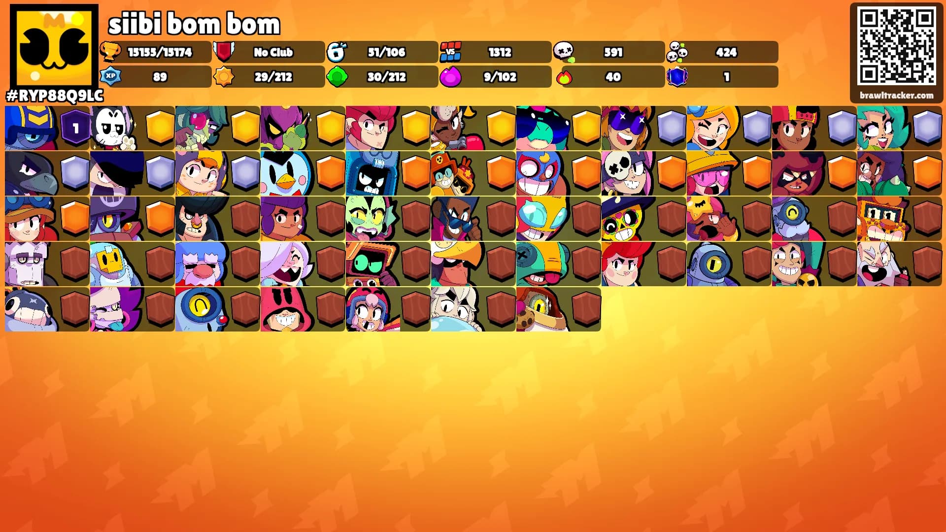 siibi bom bom's Ranks