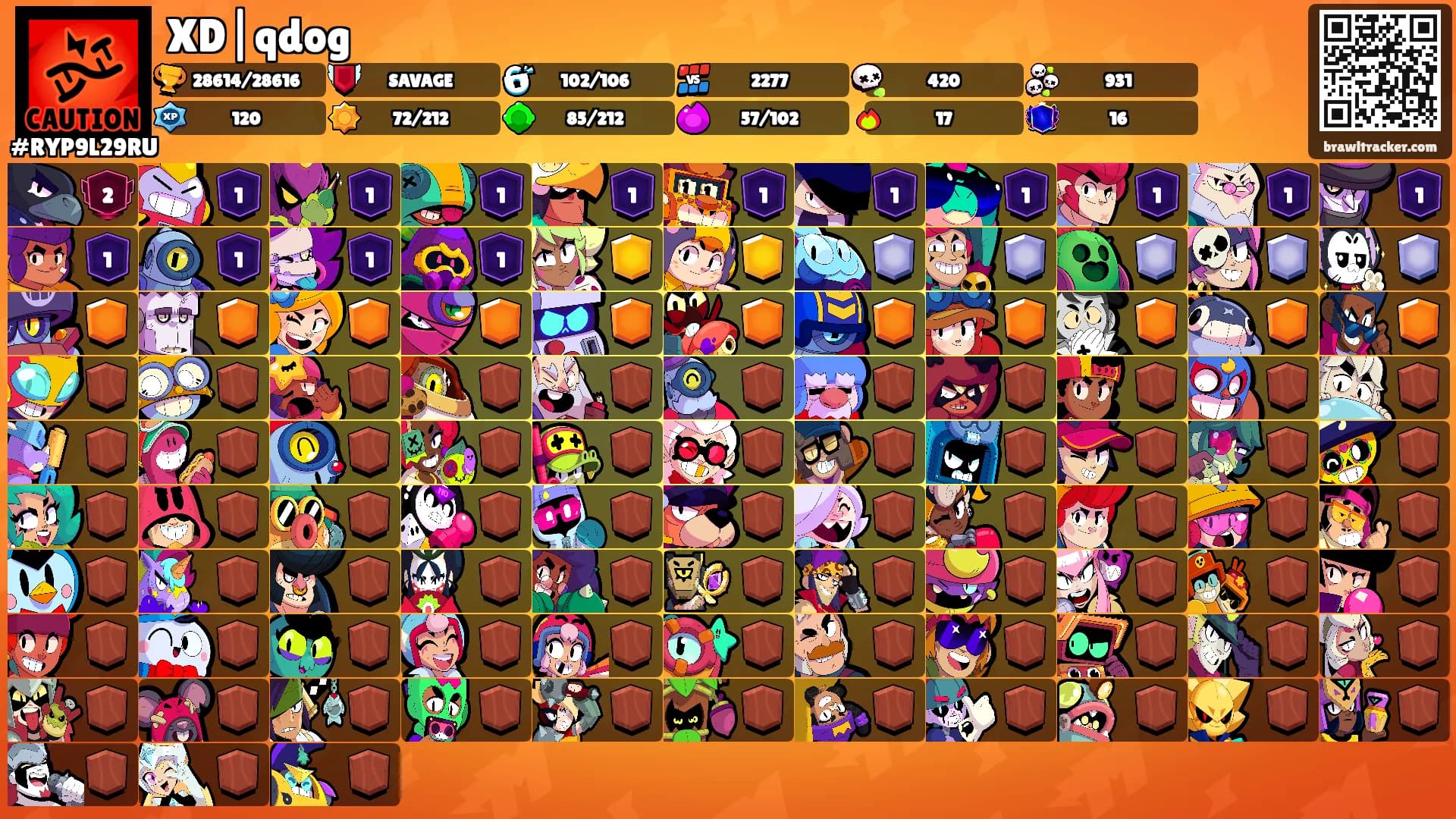 XD|qdog's Ranks