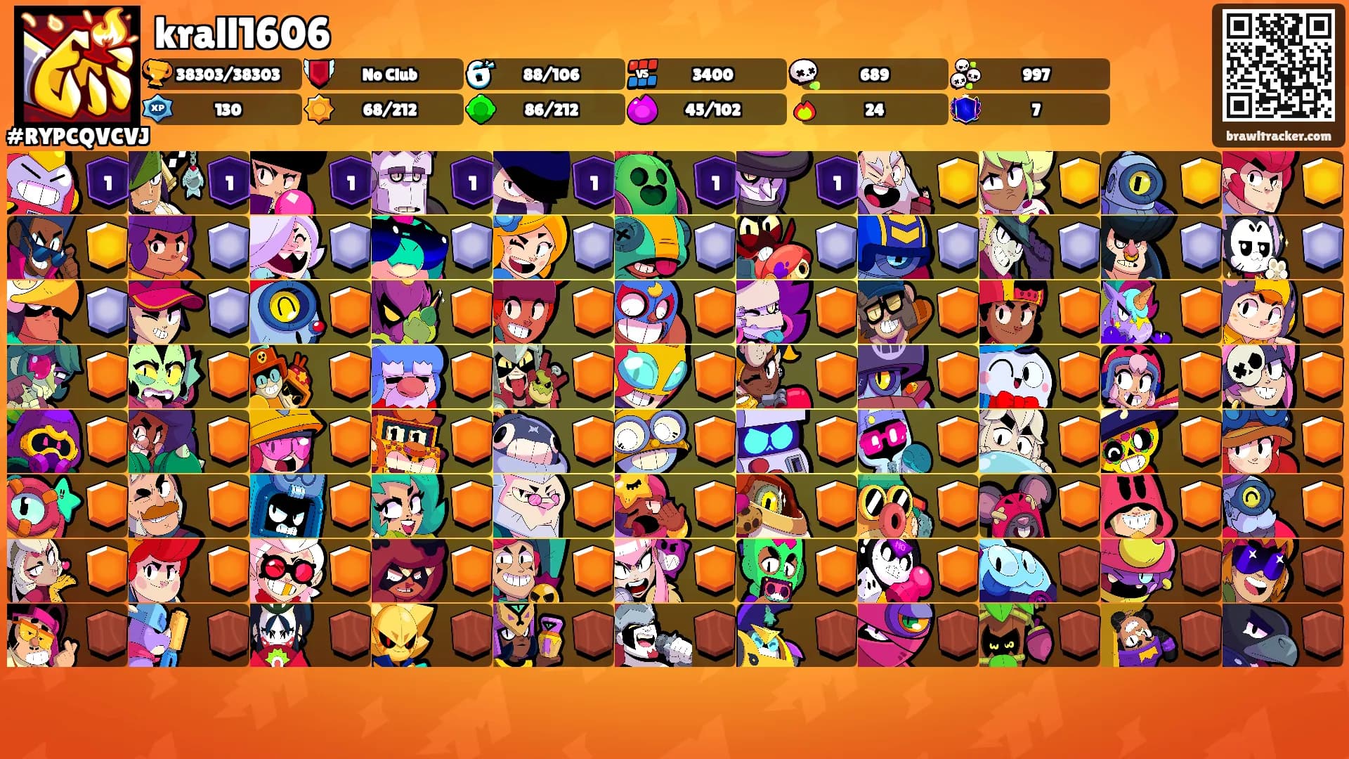 krall1606's Ranks