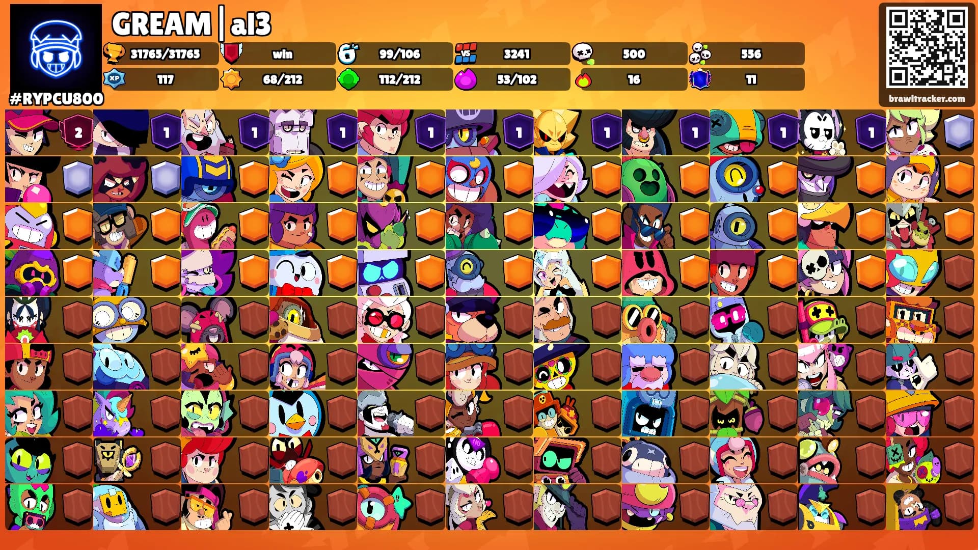 GREAM|al3's Ranks