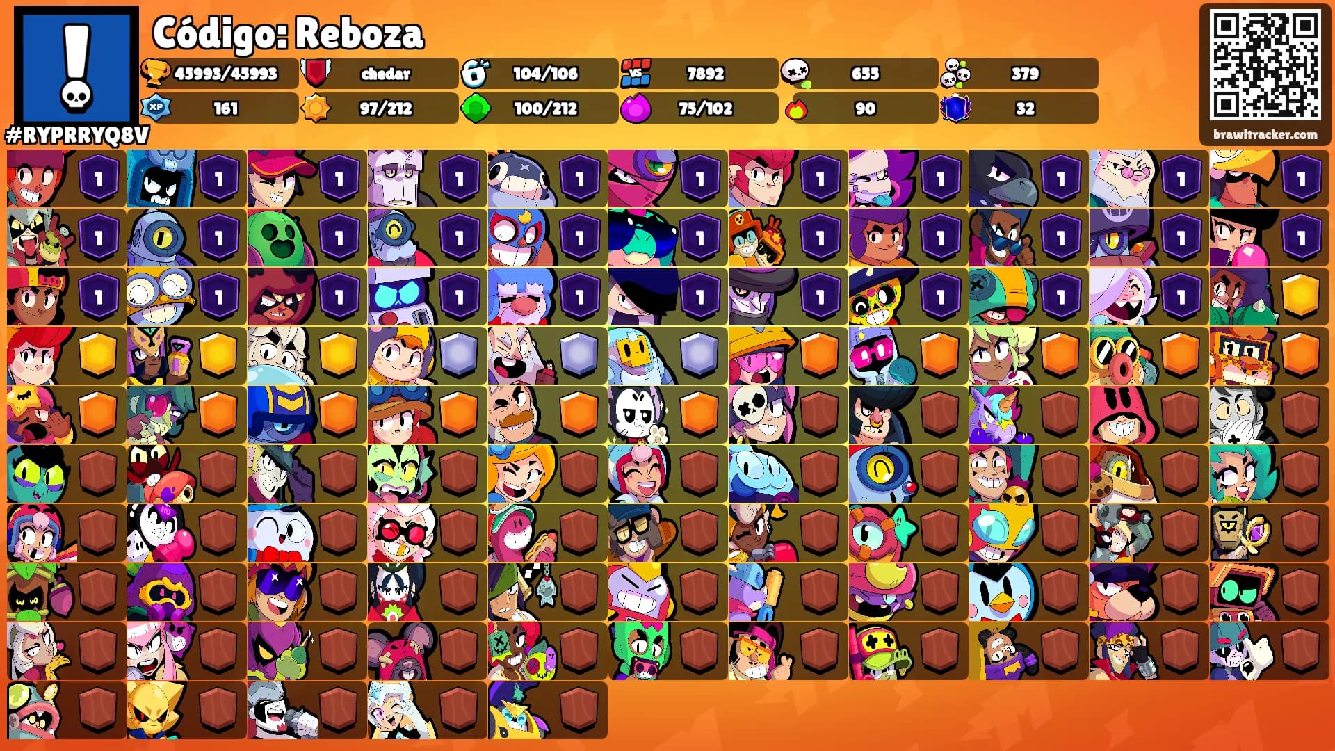 Código: Reboza's Ranks