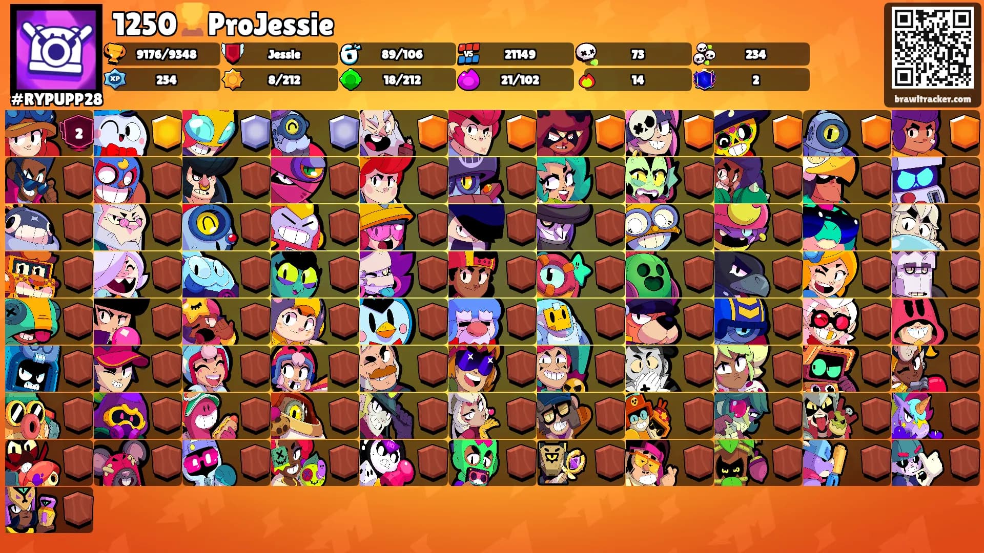 1250🏆ProJessie's Ranks