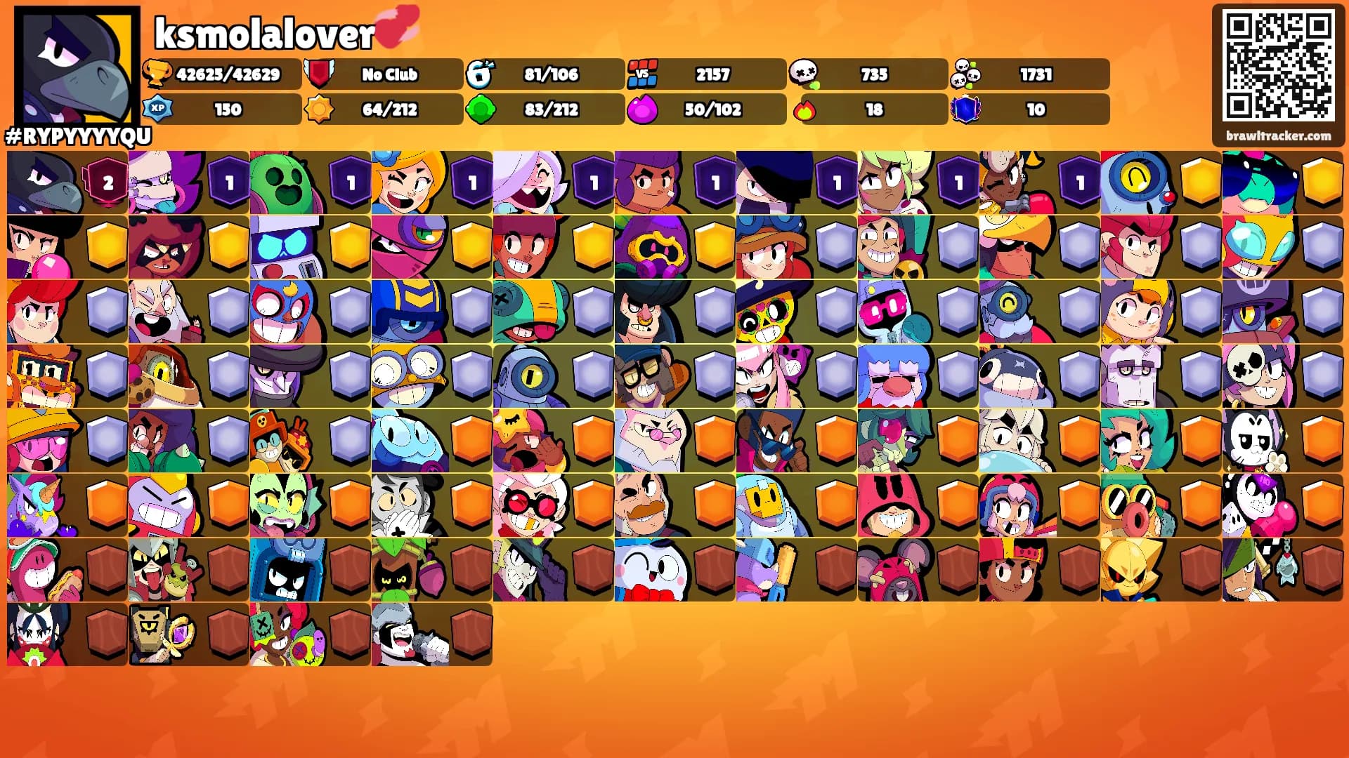 ksmolalover💞's Ranks