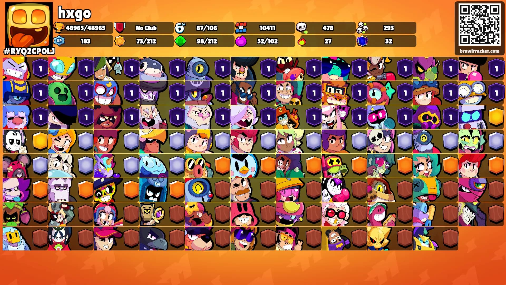 hxgo's Ranks