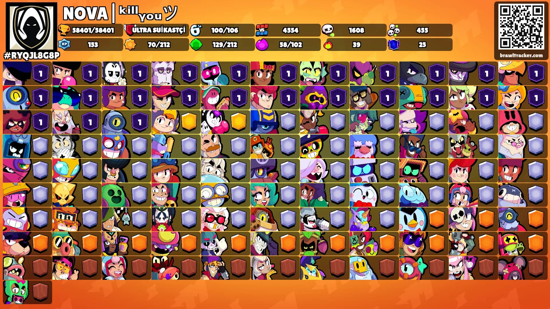 NOVA|ᵏⁱˡˡᵧₒᵤツ's Ranks