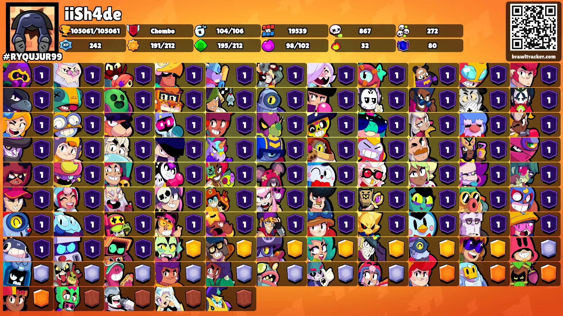 iiSh4de's Ranks