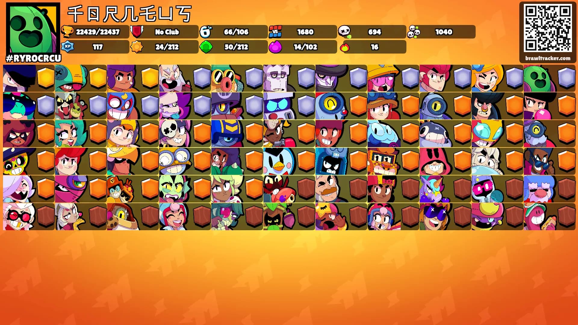 千ㄖ尺几乇ㄩ丂's Ranks