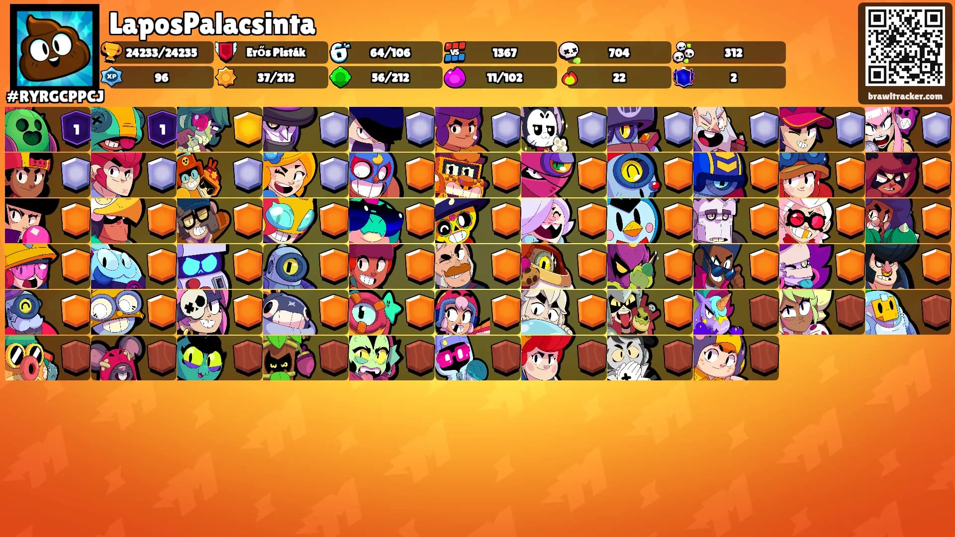 LaposPalacsinta's Ranks