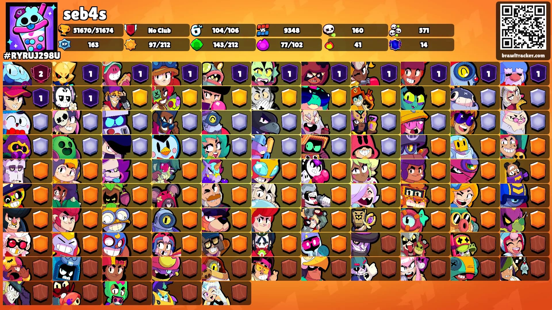 seb4s's Ranks