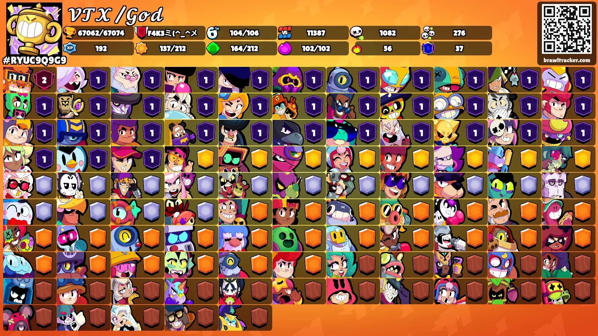 𝓥𝓣𝓧 /𝓖𝓸𝓭's Ranks