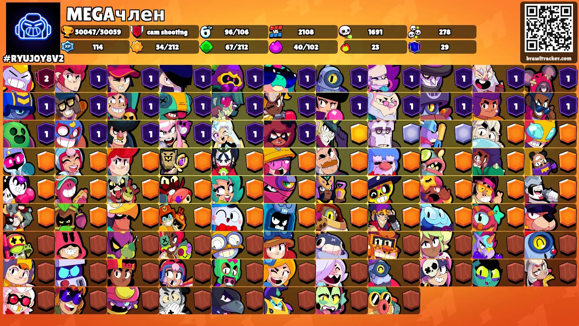 MEGAчлен's Ranks