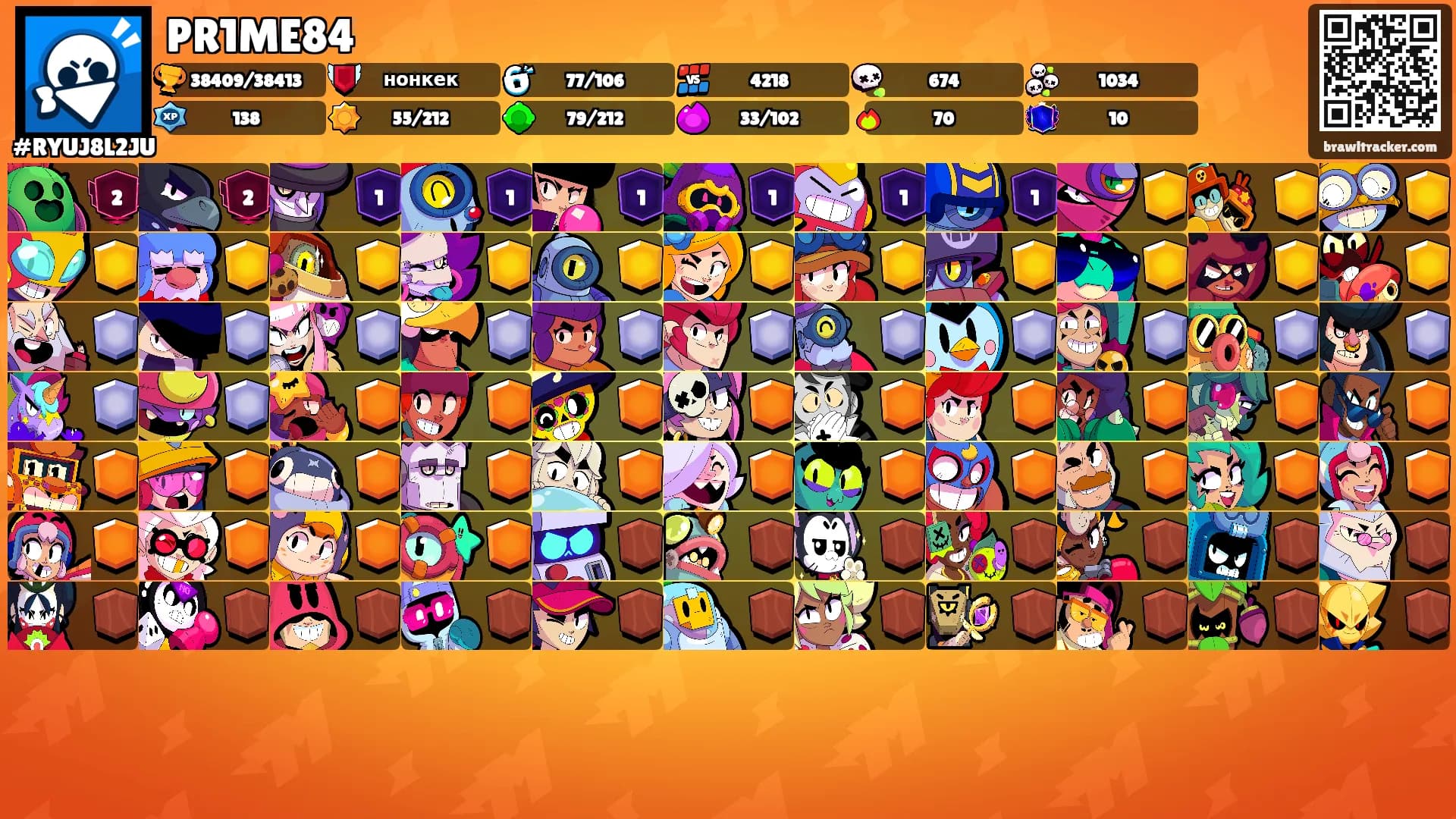 PR1ME84's Ranks