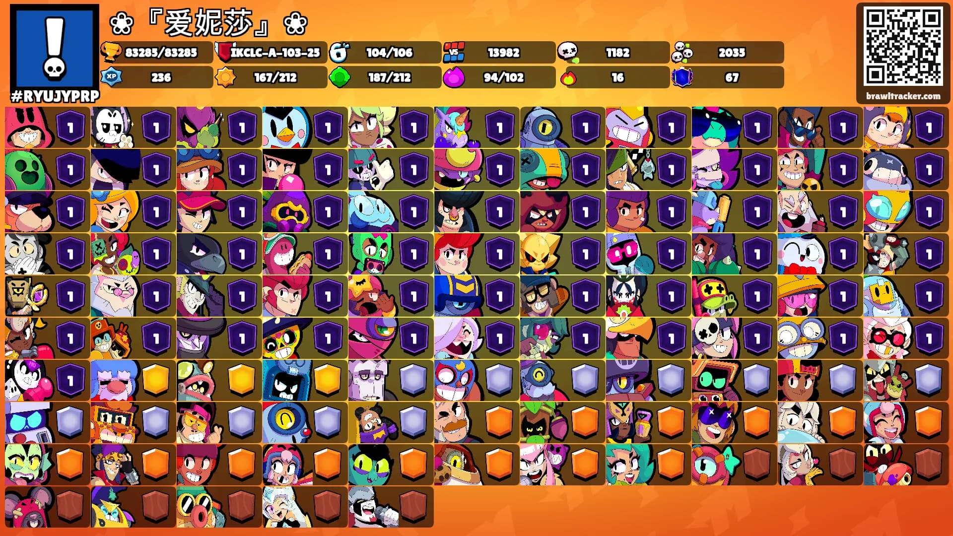 ❀『爱妮莎』❀'s Ranks