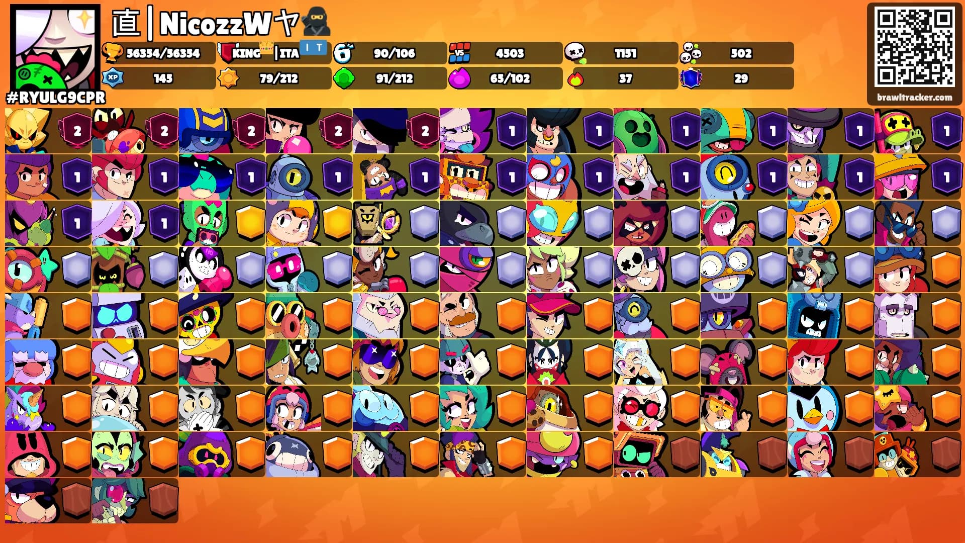 直|NicozzWヤ🥷's Ranks