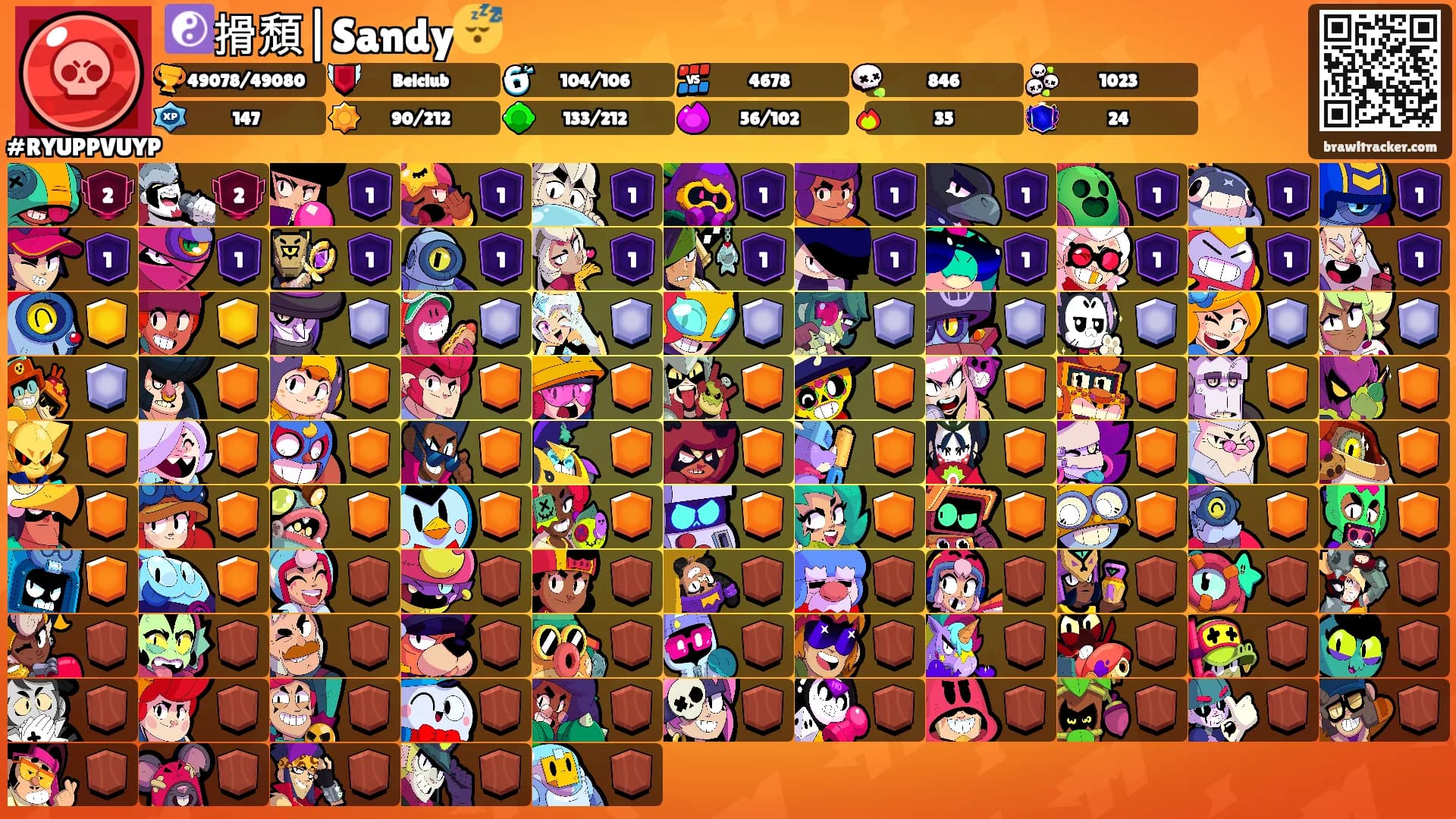 ☯️搰頹|Sandy😴's Ranks