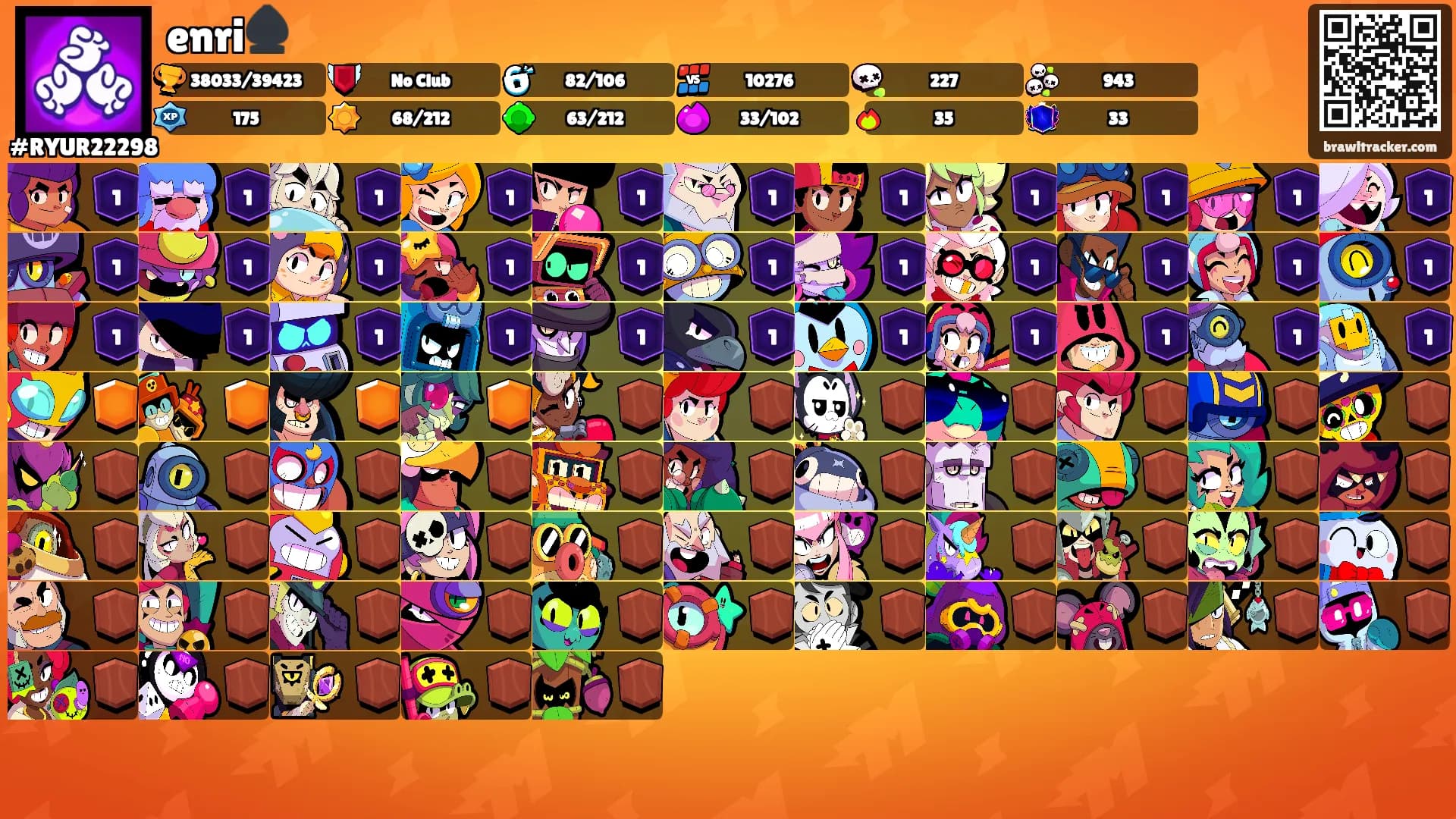 enri♠️'s Ranks