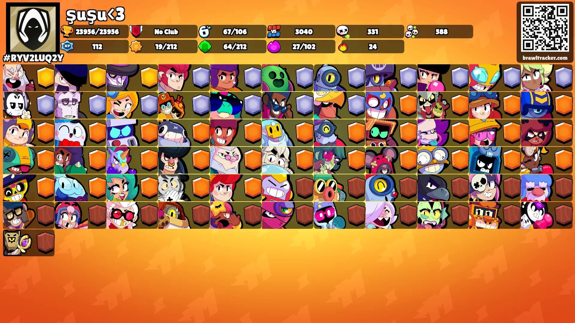 şuşu<3's Ranks