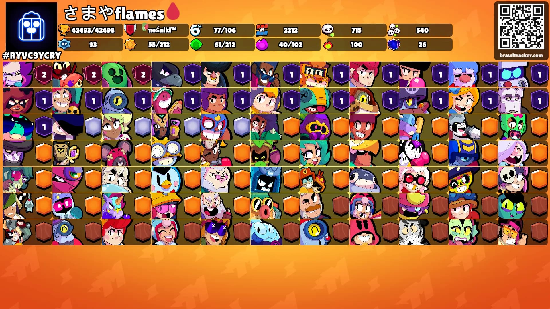 さまやflames🩸's Ranks